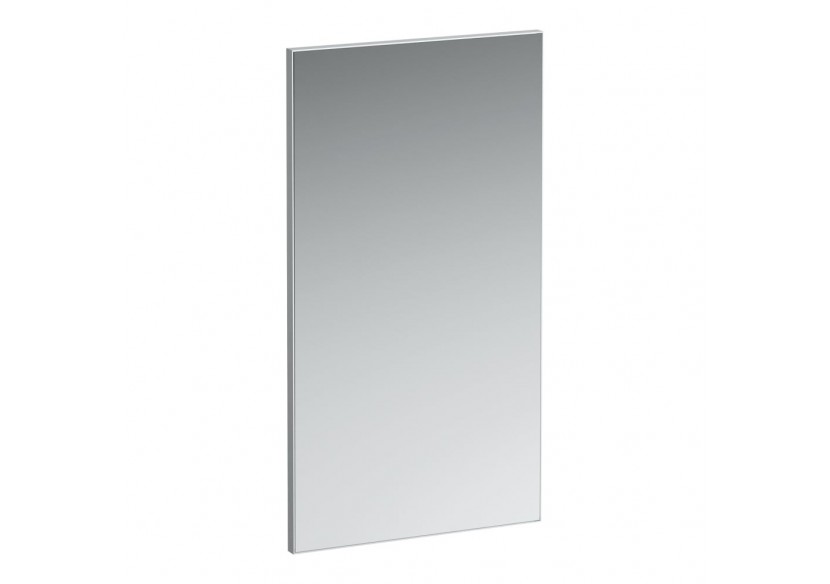 Miroir avec cadre aluminium Frame Noir mat 450 x 25 x 825 mm - H4474009004501 - Laufen