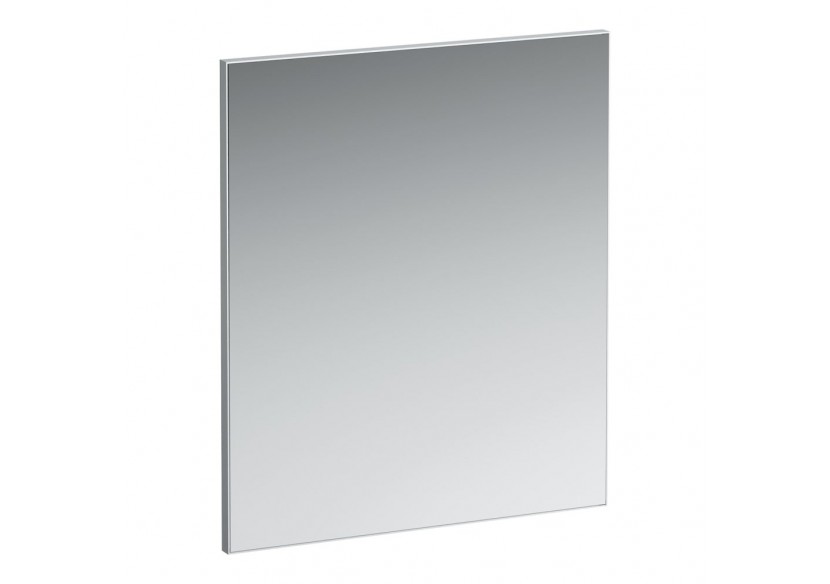 Miroir avec cadre aluminium Frame Noir mat 600 x 25 x 700 mm - H4474029004501 - Laufen