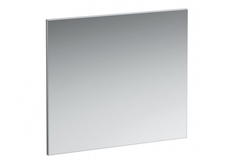 Miroir avec cadre aluminium Frame Noir mat 800 x 25 x 700 mm - H4474049004501 - Laufen