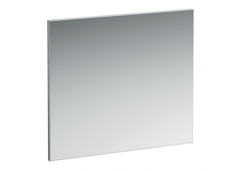 Miroir avec cadre aluminium Frame Noir mat 800 x 25 x 700 mm - H4474049004501 - Laufen