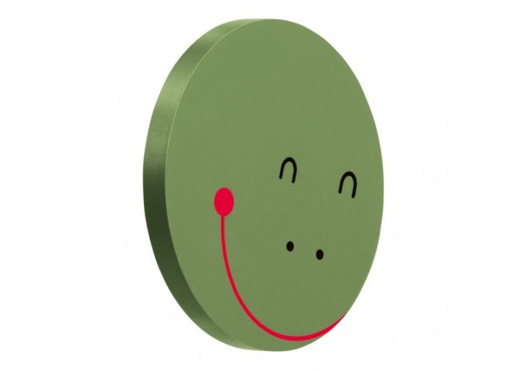 Élément chenille - tête avec miroir Florakids Vert avocat 260 x 20 x 295 mm - H4616110034721 - Laufen