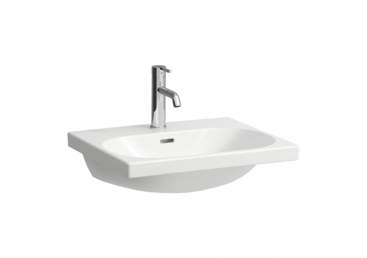 Lavabo mural ou à poser sur meuble Lua Blanc 460 x 550 x 180 mm - H8100820001091 - Laufen