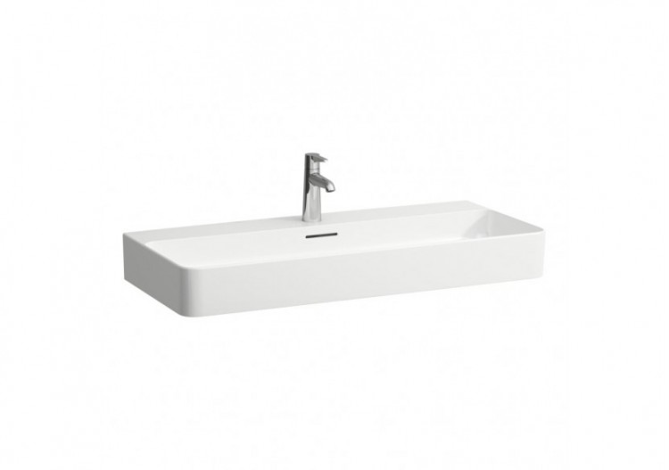 Lavabo mural ou à poser sur meuble Val Blanc 950 x 420 x 155 mm - H8102870001581 - Laufen