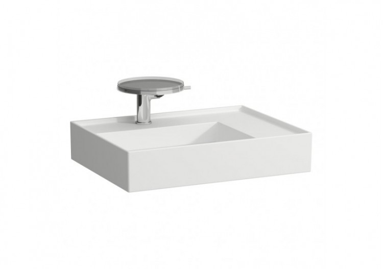 Lavabo mural ou à poser sur meuble Kartell Blanc mat 600 x 460 x 150 mm - H8103347571121 - Laufen
