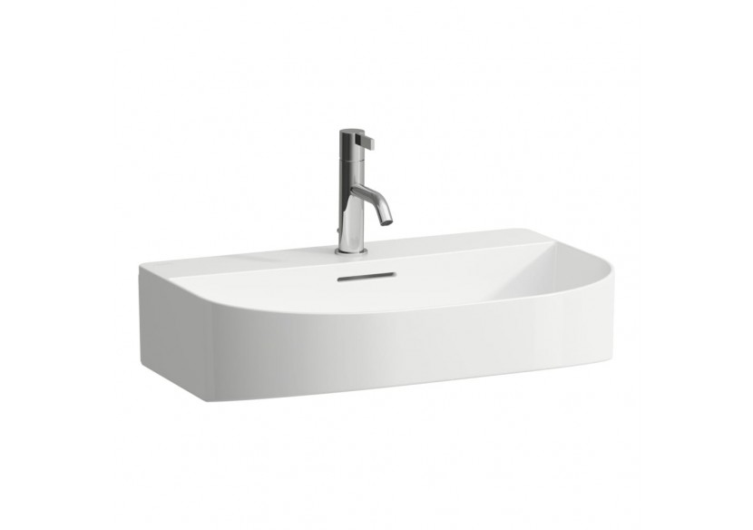 Lavabo Sonar Blanc mat 600 x 420 x 145 mm - H8103427571111 - Laufen