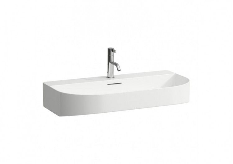 Lavabo Sonar Blanc 800 x 420 x 145 mm - H8103440001081 - Laufen