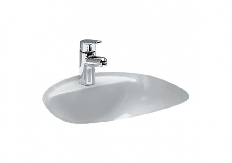 Vasque à encastrer par-dessous Bijou Blanc 480 x 400 x 215 mm - H8112300000001 - Laufen