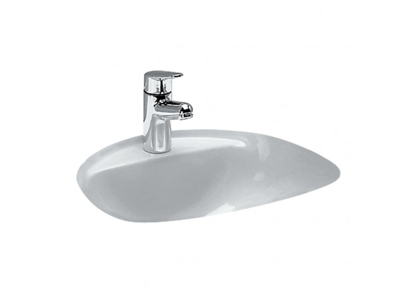 Vasque à encastrer par-dessous Bijou Blanc 480 x 400 x 215 mm - H8112300000001 - Laufen