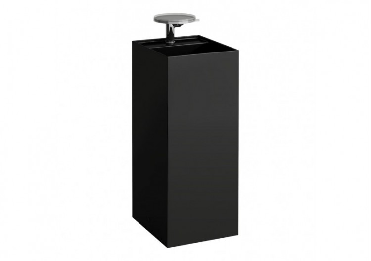Lavabo indépendant Kartell Noir brillant 375 x 435 x 900 mm - H8113310201111 - Laufen