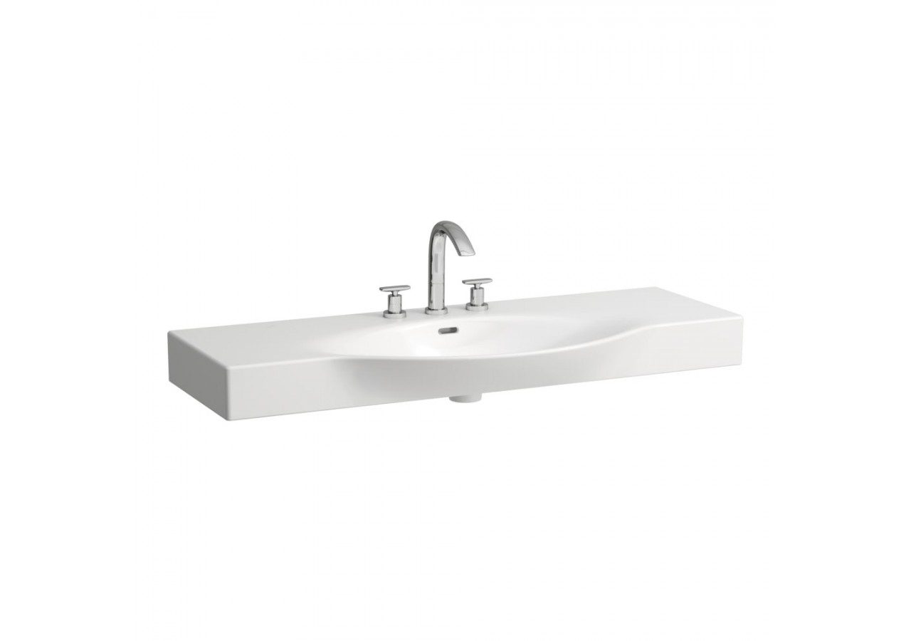 Lavabo mural recoupable jusqu’à 900 mm Palace Blanc 1200 x 510 x 110 mm - H8117040001081 - Laufen