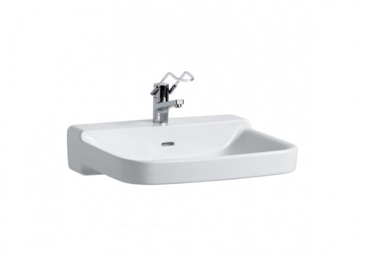 Lavabo PMR 'liberty' Laufen pro Blanc 650 x 550 x 190 mm - H8119530001041 - Laufen