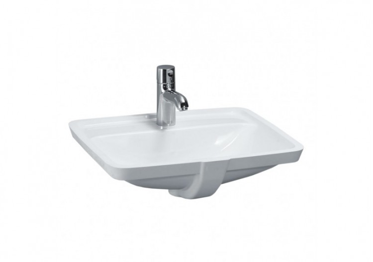 Lavabo à encastrer par-dessous Laufen pro s Blanc LCC 490 x 360 x 170 mm - H8119664001081 - Laufen