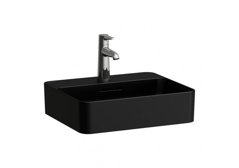 Lave-mains à poser Val Noir mat 450 x 380 x 115 mm - H8122807161111 - Laufen