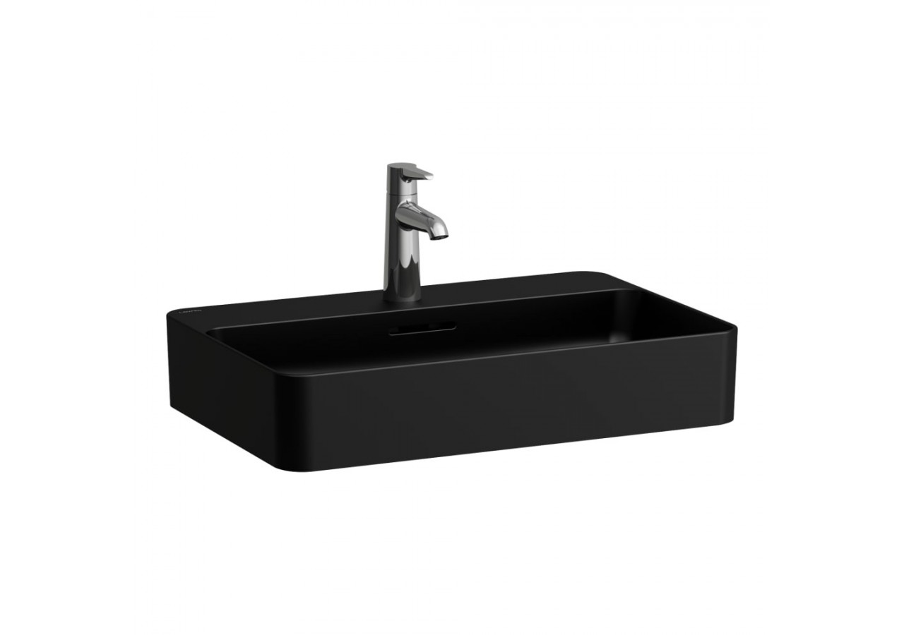 Lave-mains à poser Val Noir mat 600 x 400 x 115 mm - H8122857161111 - Laufen