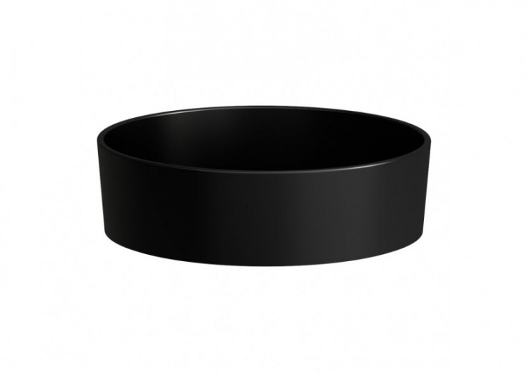 Vasque à poser Kartell Noir mat 420 x 420 x 135 mm - H8123317161121 - Laufen