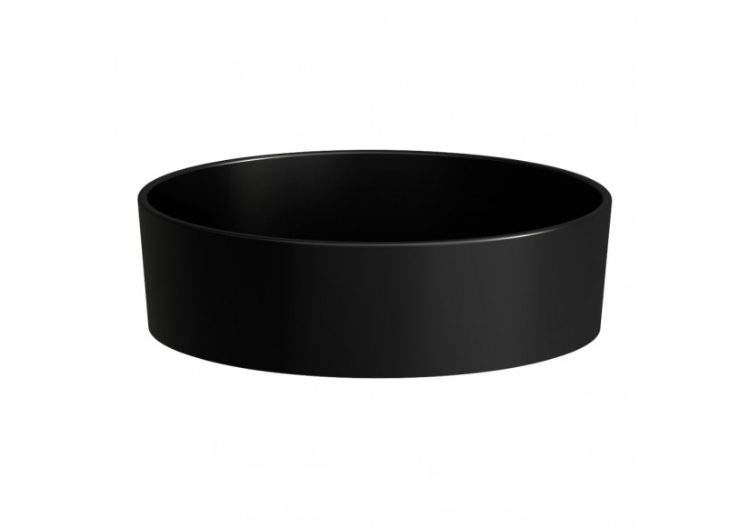 Vasque à poser Kartell Noir mat 420 x 420 x 135 mm - H8123317161121 - Laufen