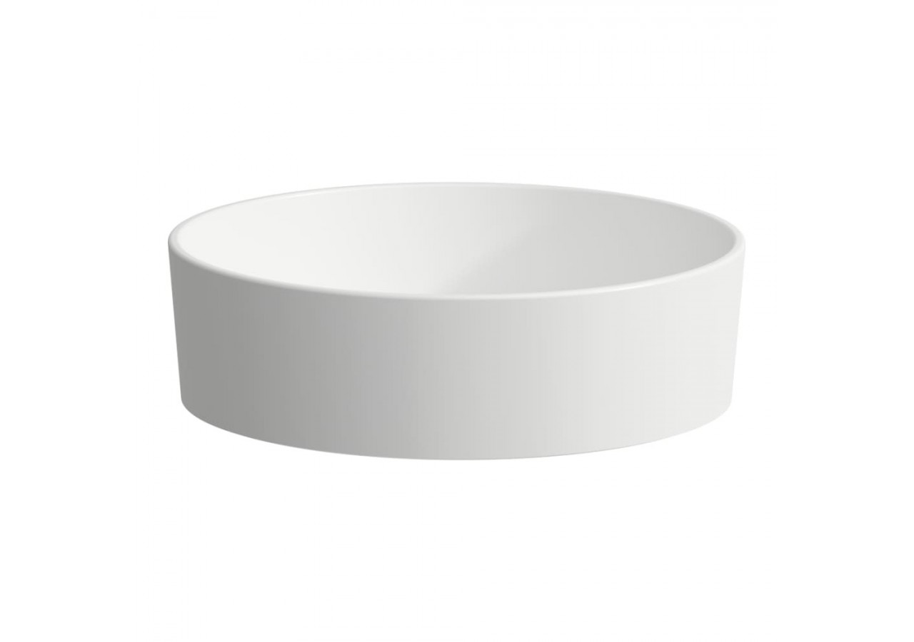 Vasque à poser Kartell Blanc mat 420 x 420 x 135 mm - H8123317571121 - Laufen