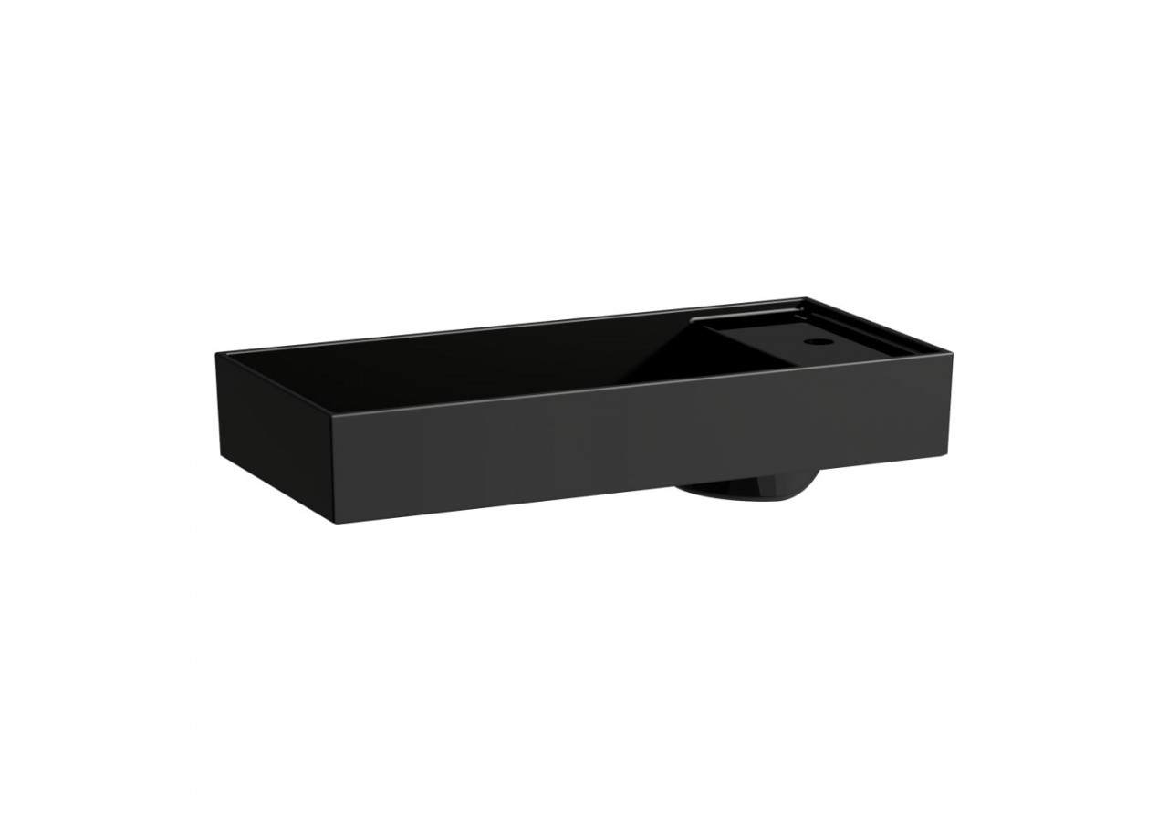 Vasque à poser Kartell Noir brillant 750 x 350 x 150 mm - H8123320201121 - Laufen