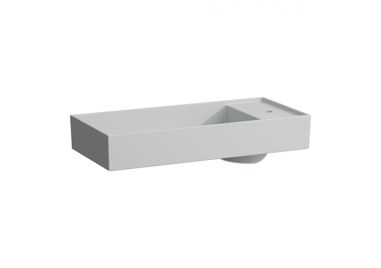 Vasque à poser Kartell Gris mat 750 x 350 x 150 mm - H8123327591121 - Laufen