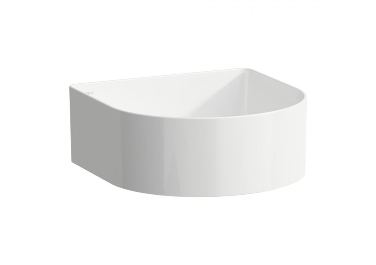 Vasque à poser Sonar Blanc mat 340 x 340 x 140 mm - H8123407571121 - Laufen