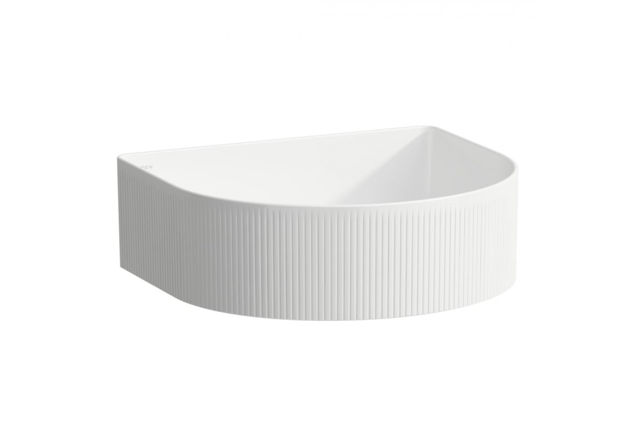 Vasque à poser Sonar Blanc mat 410 x 365 x 140 mm - H8123437571121 - Laufen