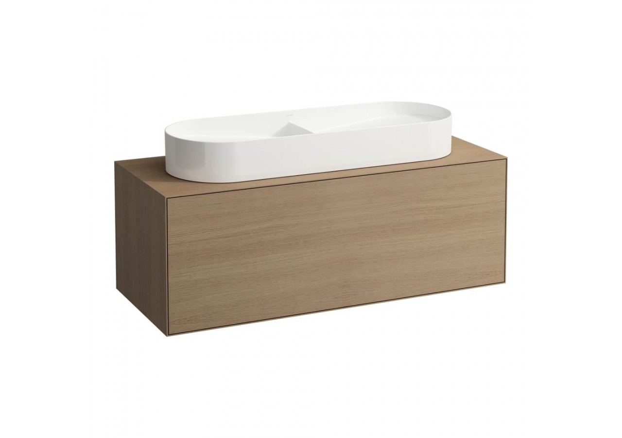 Vasque double Sonar Blanc mat 1000 x 370 x 140 mm - H8123487571121 - Laufen