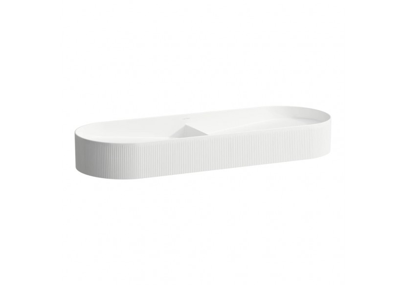 Vasque double Sonar Blanc LCC 1000 x 370 x 140 mm - H8123494001121 - Laufen