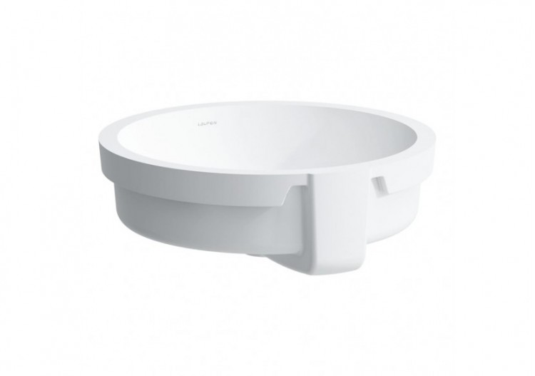 Vasque à encastrer par-dessous Living Blanc 400 x 400 x 155 mm - H8134380001091 - Laufen