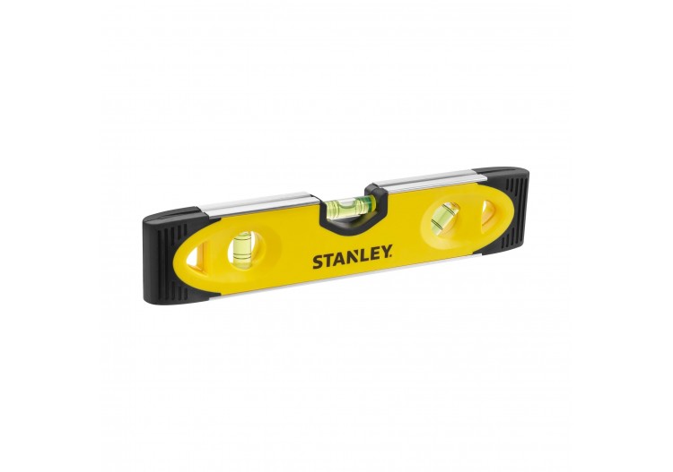 NIVEAU TORPEDO BIMATIERE MAGNETIQUE 25CM - 0-43-511 - Stanley