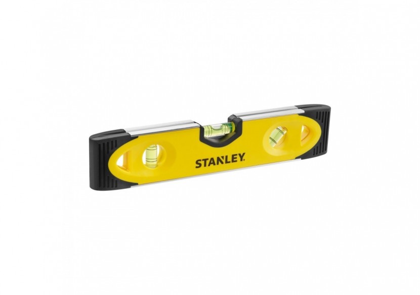 NIVEAU TORPEDO BIMATIERE MAGNETIQUE 25CM - 0-43-511 - Stanley