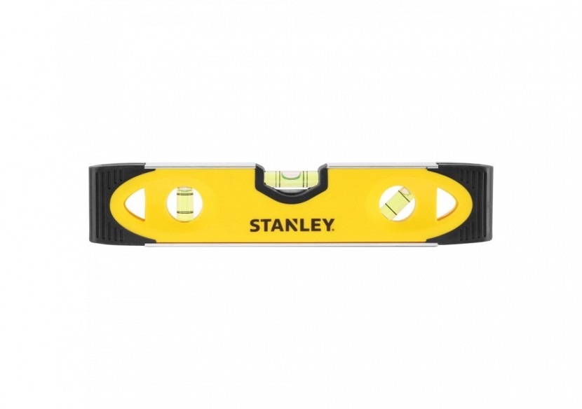NIVEAU TORPEDO BIMATIERE MAGNETIQUE 25CM - 0-43-511 - Stanley