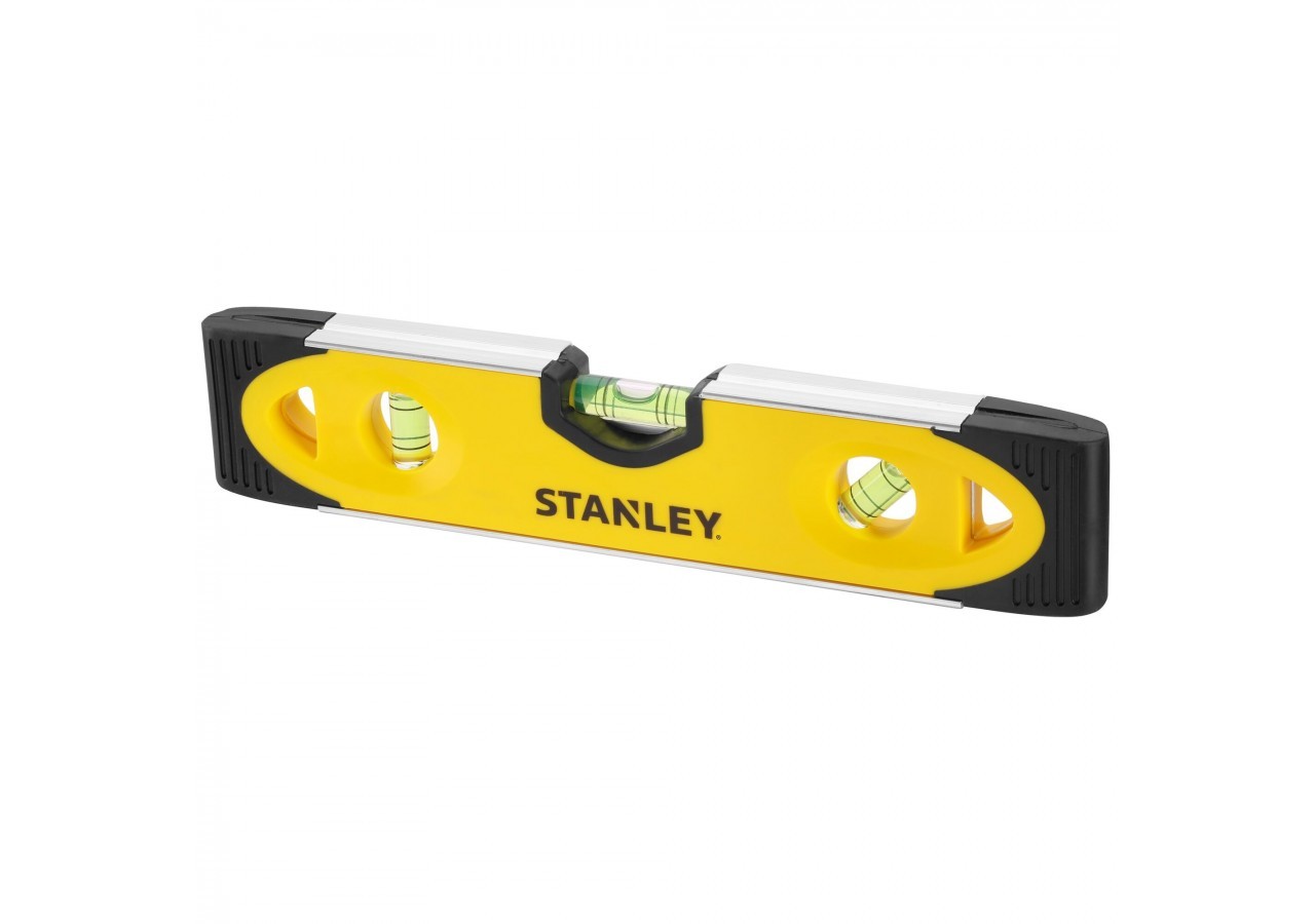 NIVEAU TORPEDO BIMATIERE MAGNETIQUE 25CM - 0-43-511 - Stanley