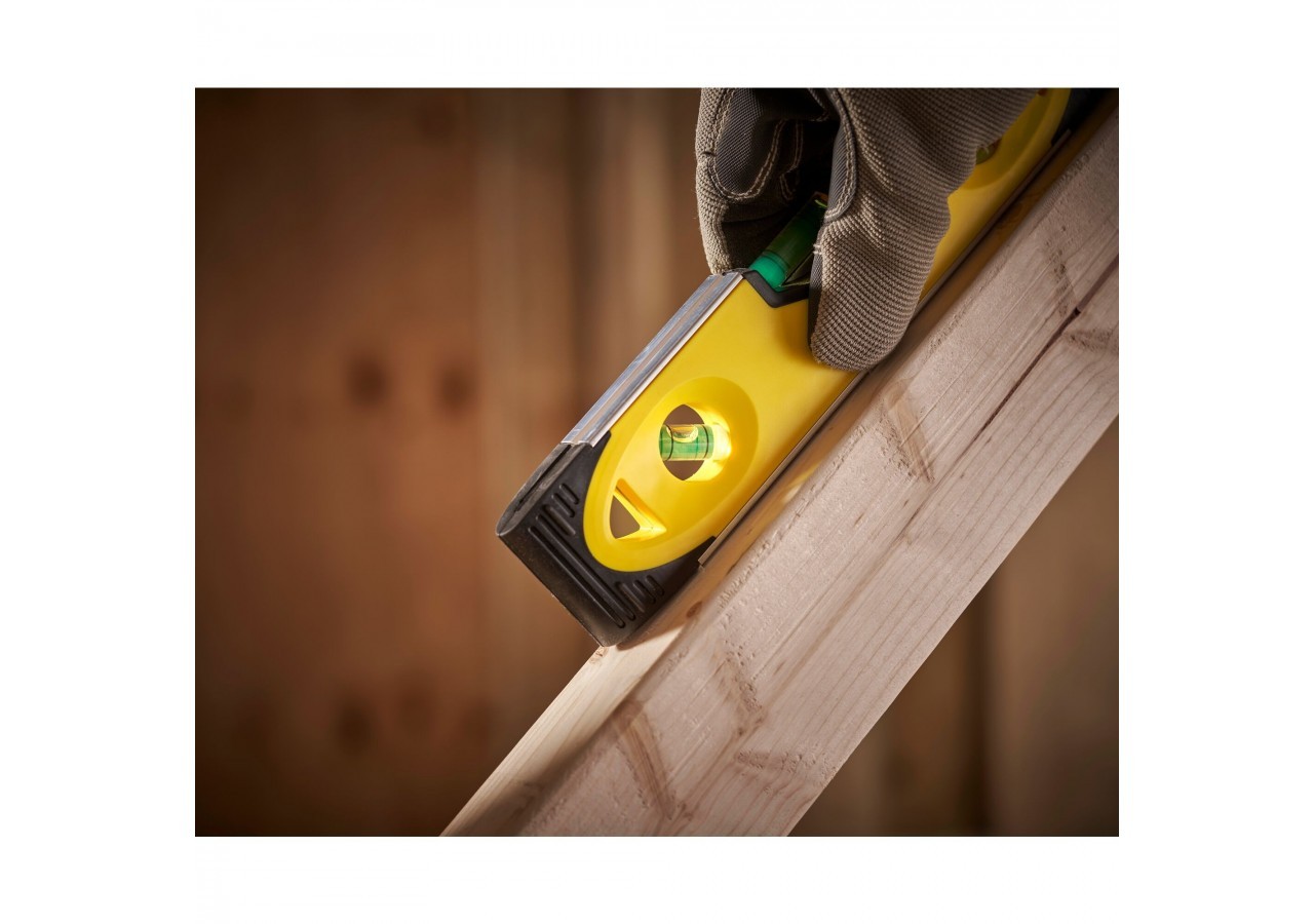 NIVEAU TORPEDO BIMATIERE MAGNETIQUE 25CM - 0-43-511 - Stanley