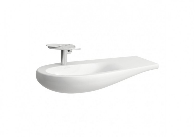 Lavabo mural ou à poser sur meuble Alessi one Blanc LCC 900 x 500 x 140 mm - H8149754001091 - Laufen