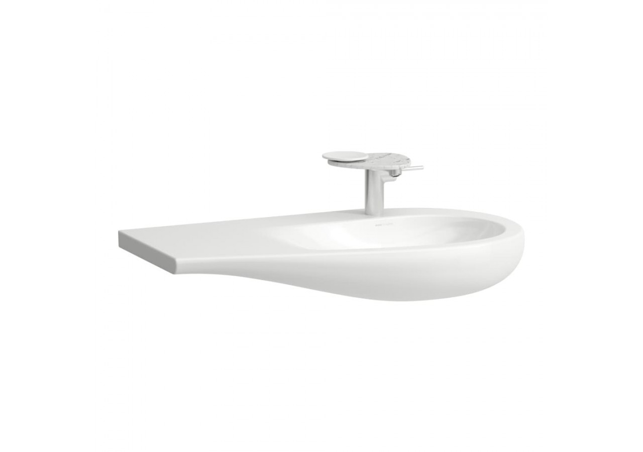 Lavabo mural ou à poser sur meuble Alessi one Blanc LCC 900 x 500 x 140 mm - H8149764001041 - Laufen