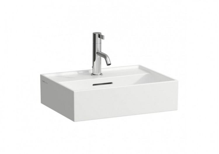 Lavabo mural ou à poser sur meuble Kartell Blanc 450 x 340 x 120 mm - H8153300001111 - Laufen