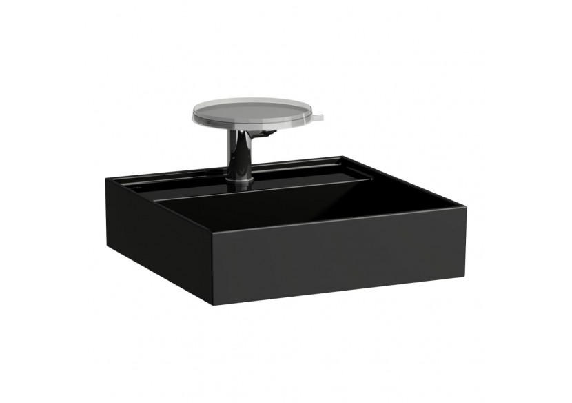 Lave-mains Kartell Noir brillant 460 x 460 x 150 mm - H8153310201111 - Laufen