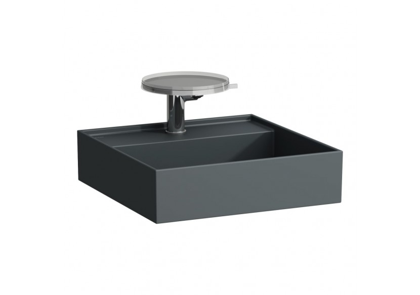 Lave-mains Kartell Graphite mat 460 x 460 x 150 mm - H8153317581121 - Laufen