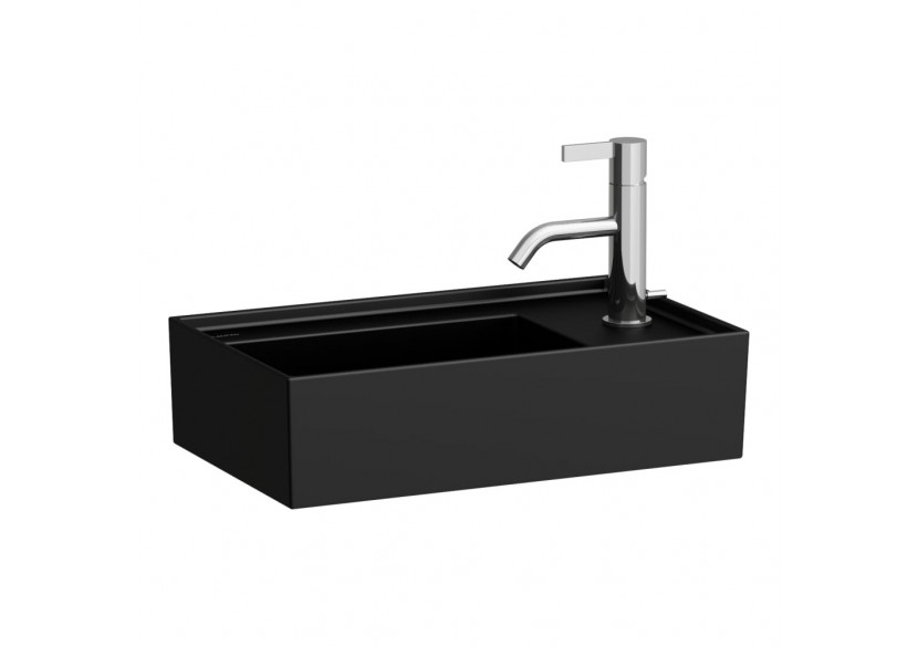 Lave-mains Kartell Noir mat 460 x 280 x 150 mm - H8153347161121 - Laufen