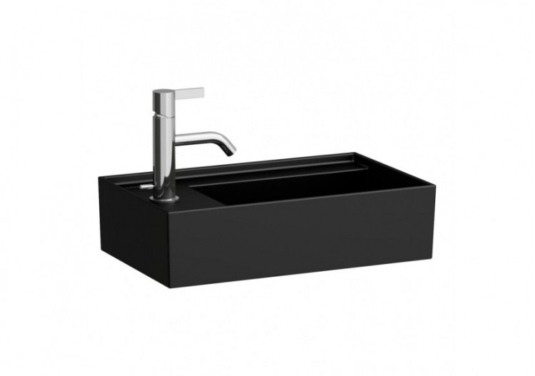Lave-mains Kartell Noir mat 460 x 280 x 150 mm - H8153357161111 - Laufen