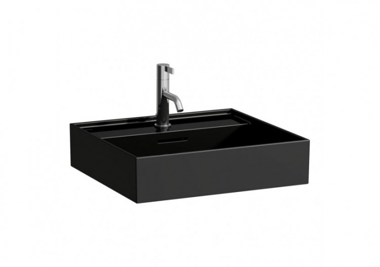 Lavabo à poser sur plan Kartell Noir brillant 500 x 460 x 145 mm - H8163320201091 - Laufen