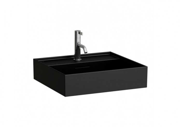 Lavabo à poser sur plan Kartell Noir mat 500 x 460 x 145 mm - H8163327161041 - Laufen