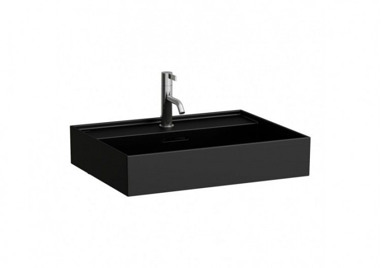 Lavabo à poser sur plan Kartell Noir mat 600 x 460 x 145 mm - H8163337161041 - Laufen