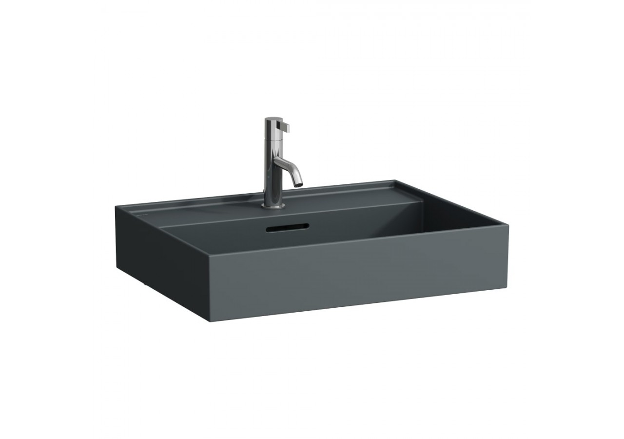 Lavabo à poser sur plan Kartell Graphite mat 600 x 460 x 145 mm - H8163337581091 - Laufen