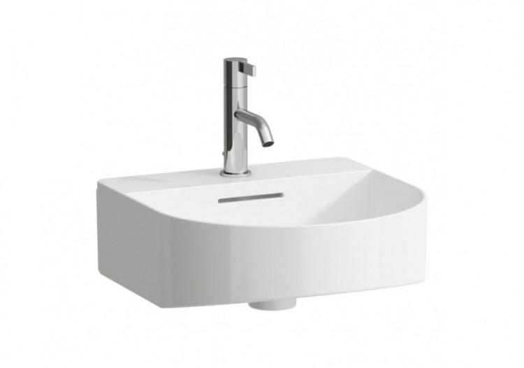 Lave-mains à poser Sonar Blanc 410 x 420 x 170 mm - H8163410001041 - Laufen