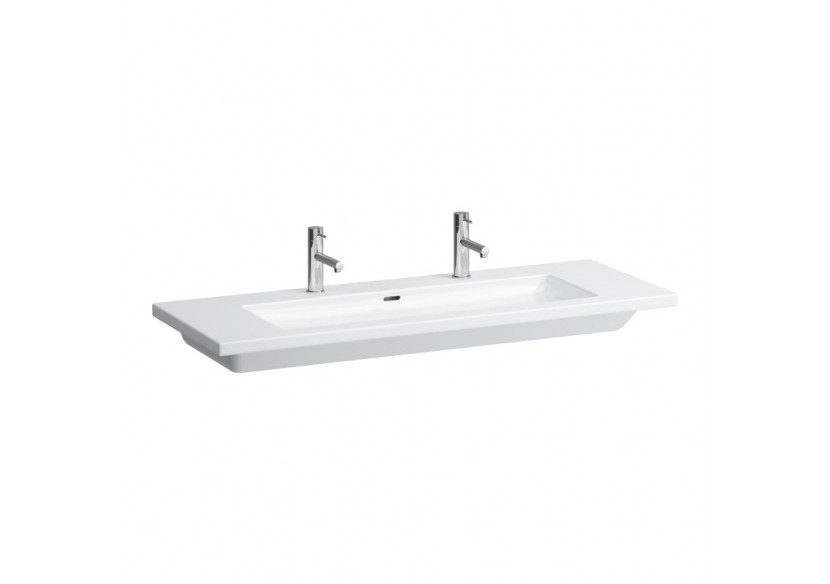 Lavabo autoportant Living Blanc 1300 x 480 x 110 mm - H8164360001071 - Laufen