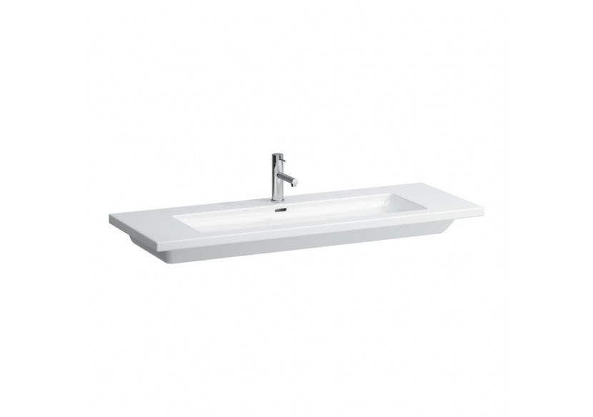 Lavabo autoportant Living Blanc 1300 x 480 x 110 mm - H8164360001091 - Laufen