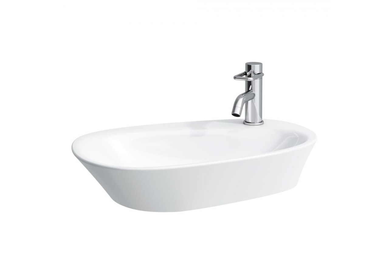 Vasque à poser Palomba Blanc LCC 600 x 400 x 165 mm - H8168034001041 - Laufen