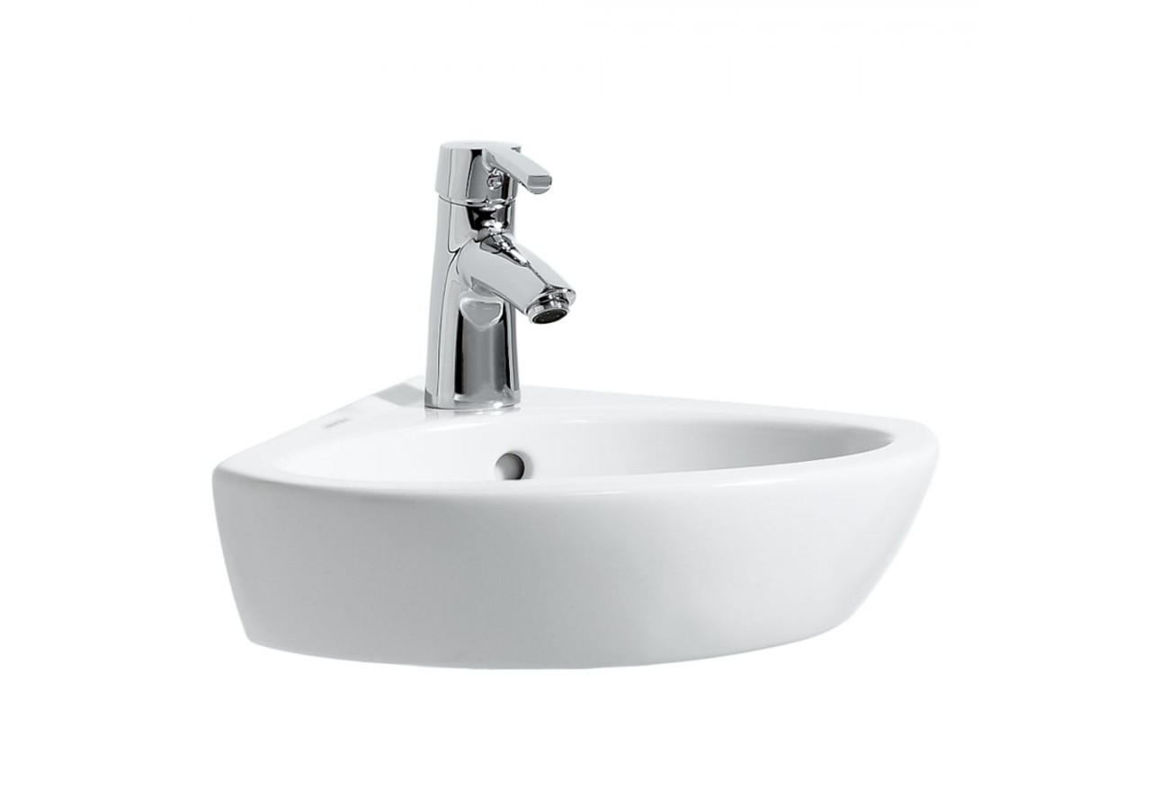 Lave-mains d’angle Laufen pro Blanc 440 x 380 x 170 mm - H8169580001041 - Laufen