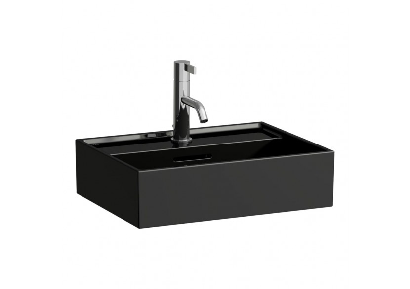 Lavabo à poser sur plan Kartell Noir brillant 450 x 340 x 120 mm - H8183300201111 - Laufen
